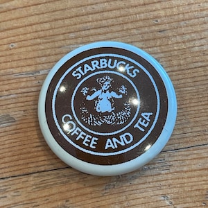 Starbucks Original Logo Pin - Vintage 1996