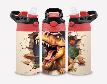Dinosaur custom tumbler, bluey custom cup, gift for boys, boy gift idea, Cars tumbler