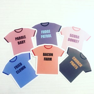 ICarly Penny Tee Sticker Pack CHOOSE 3 // Vinyl Stickers