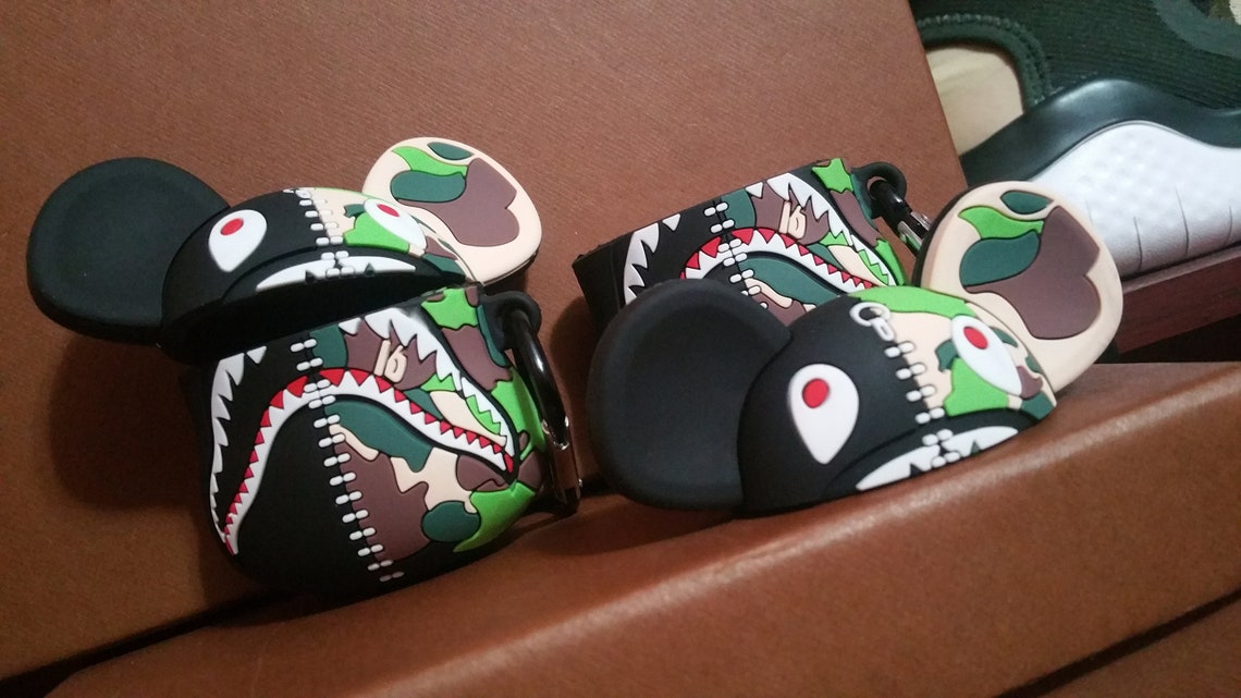 BEARBRICK X BAPE AIRPOD Package Deal 2 Cases Etsy