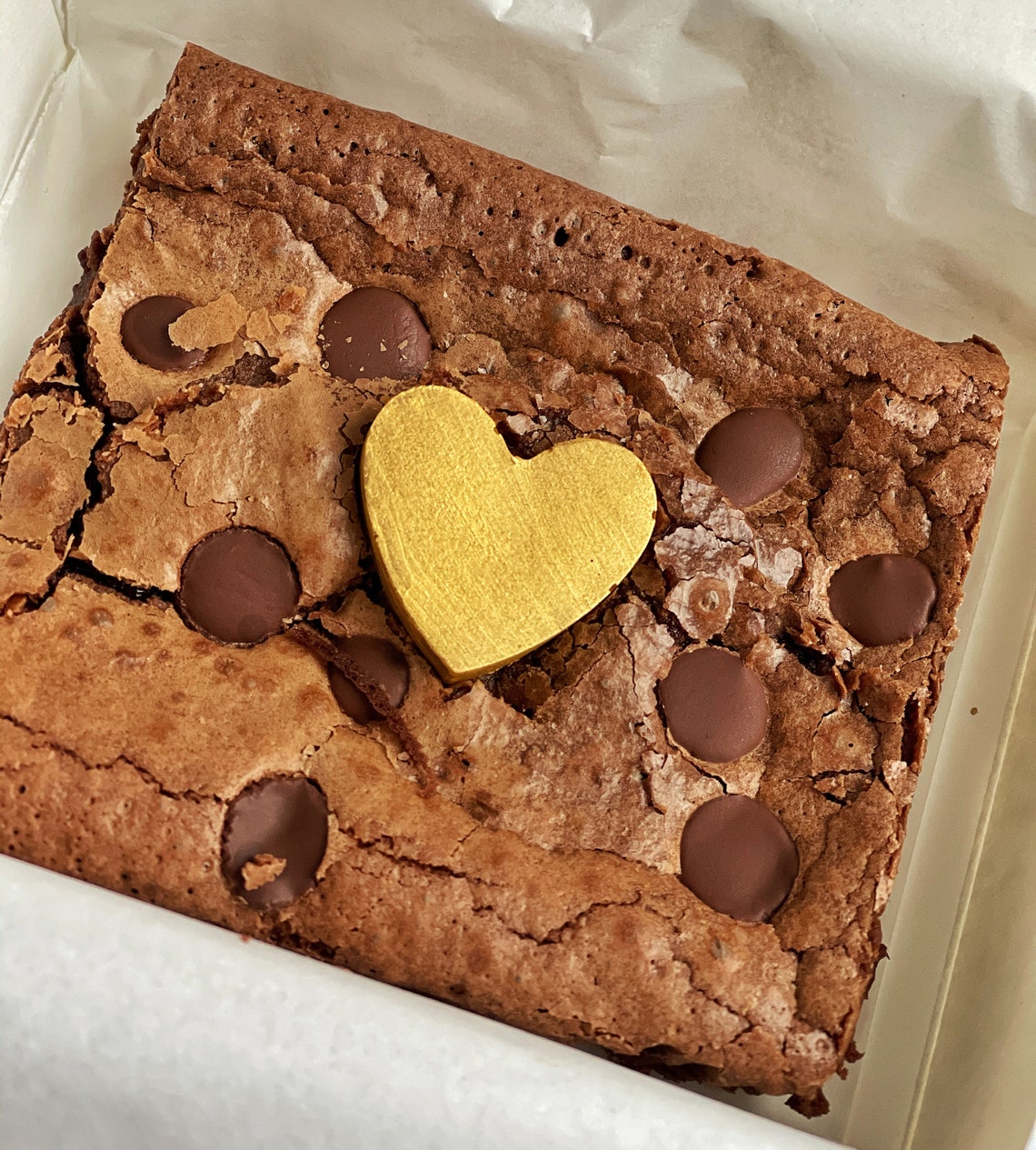 Chocolate Brownie Gluten Free Letterbox brownies Postal Etsy