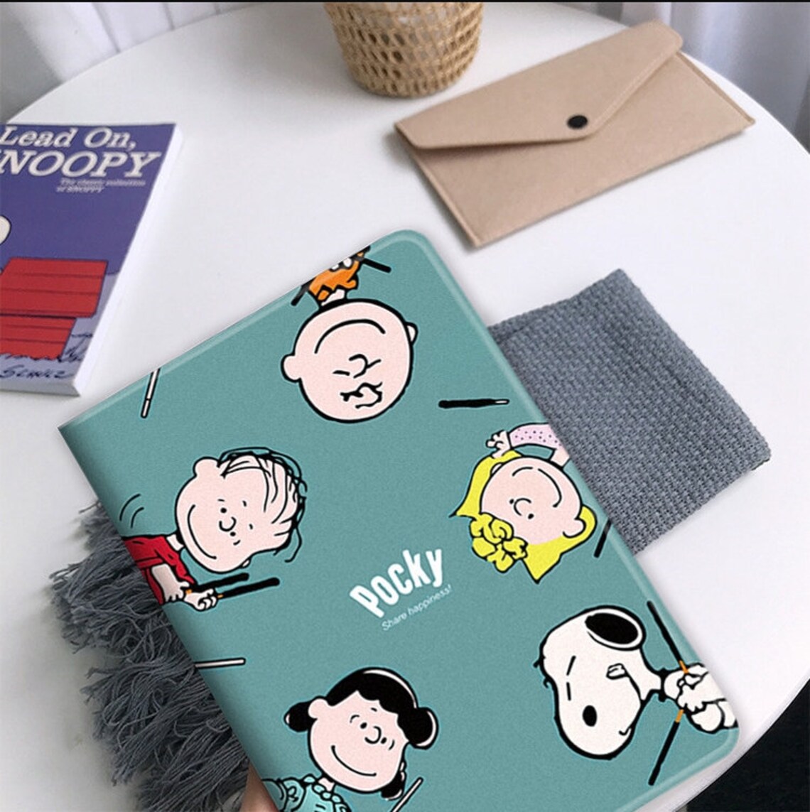 Cartoon iPad Case Snoopy And Friends iPad 9.7 10.2 7th Etsy