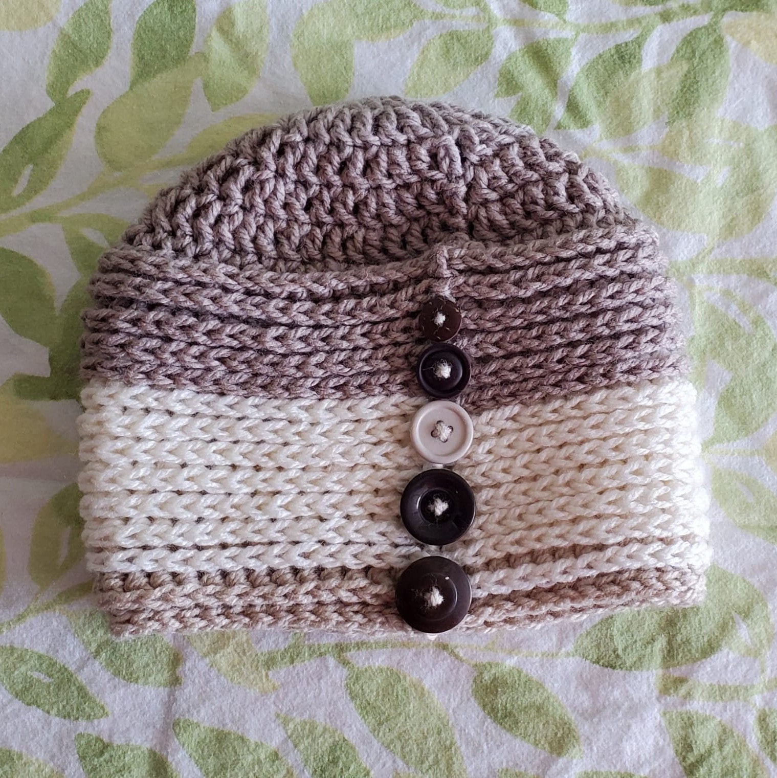 Cookies and Cream. Fitted beanie in different shades of Etsy