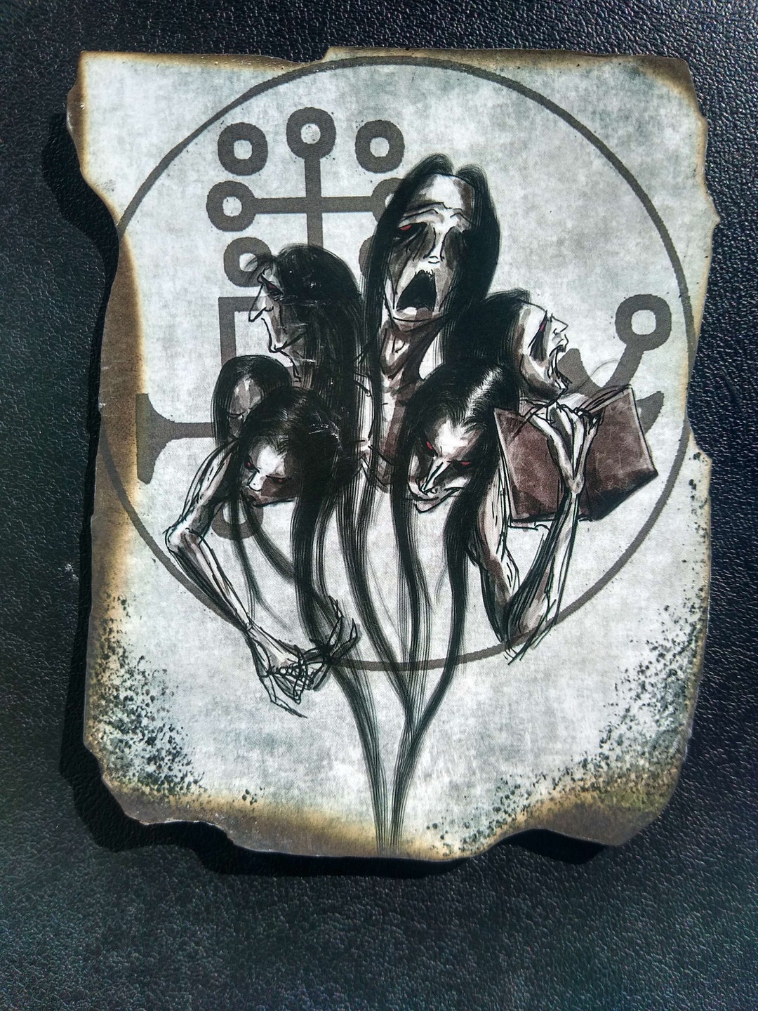 Ars Goetia Dantalion Altar Icon - Etsy