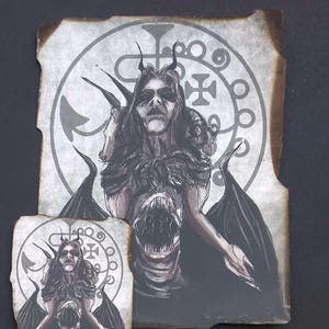 Ars Goetia Altar Icon - Asmodeus/Asmoday