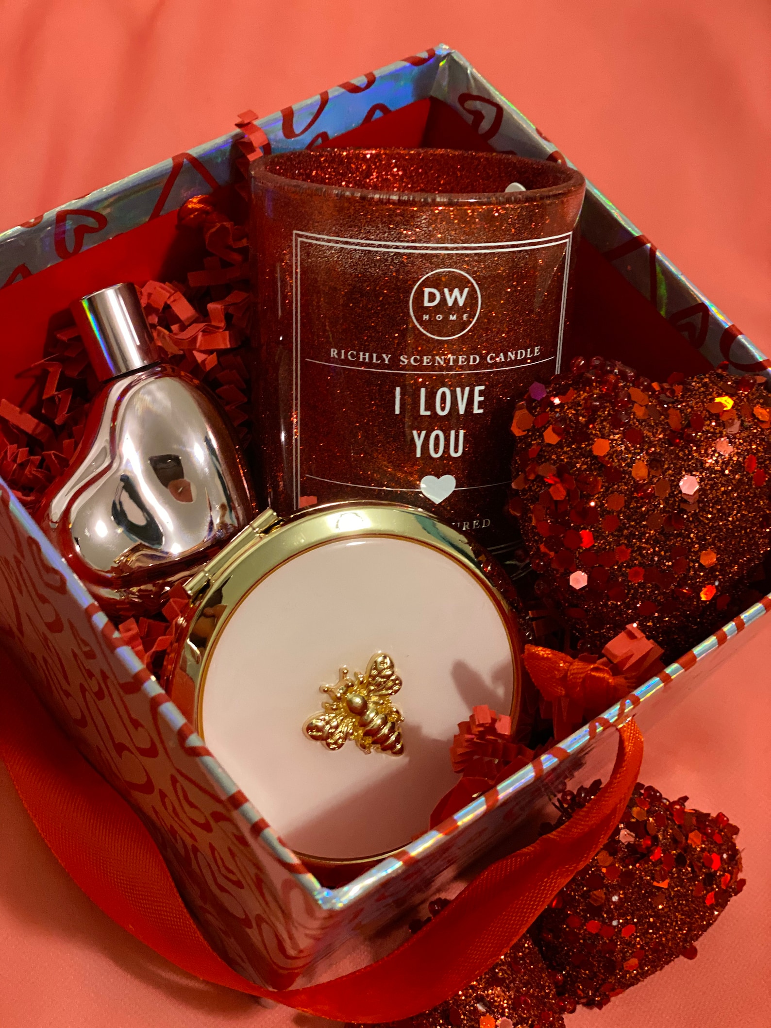 Caja de regalo vela perfume regalo de San Valentín caja de Etsy