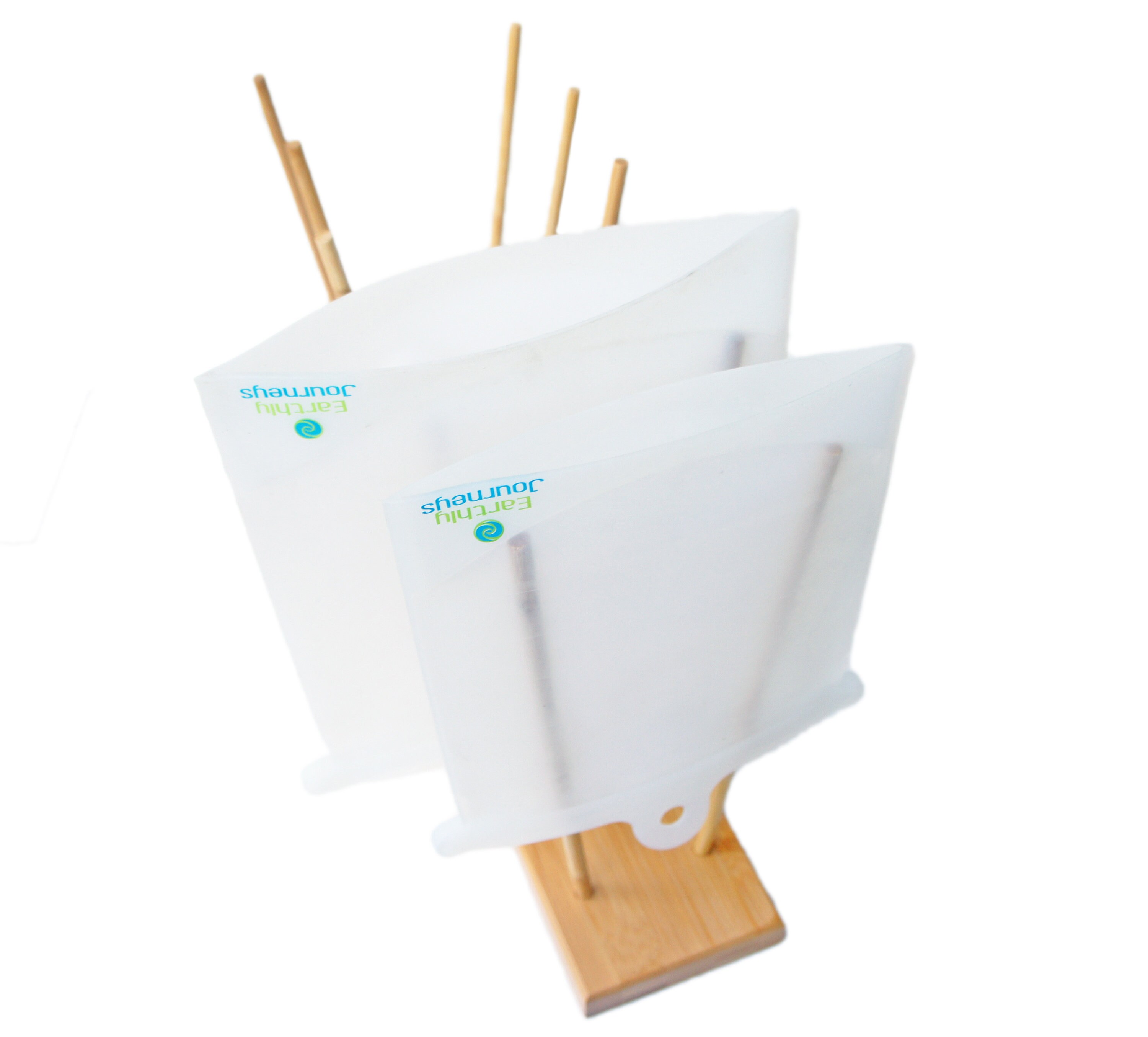 Bamboo Drying Rack Dish Rack Ziploc Bag Dryer Bottle Dryer Etsy Canada