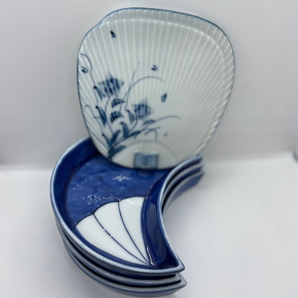 Fan Shape Dishes Etsy