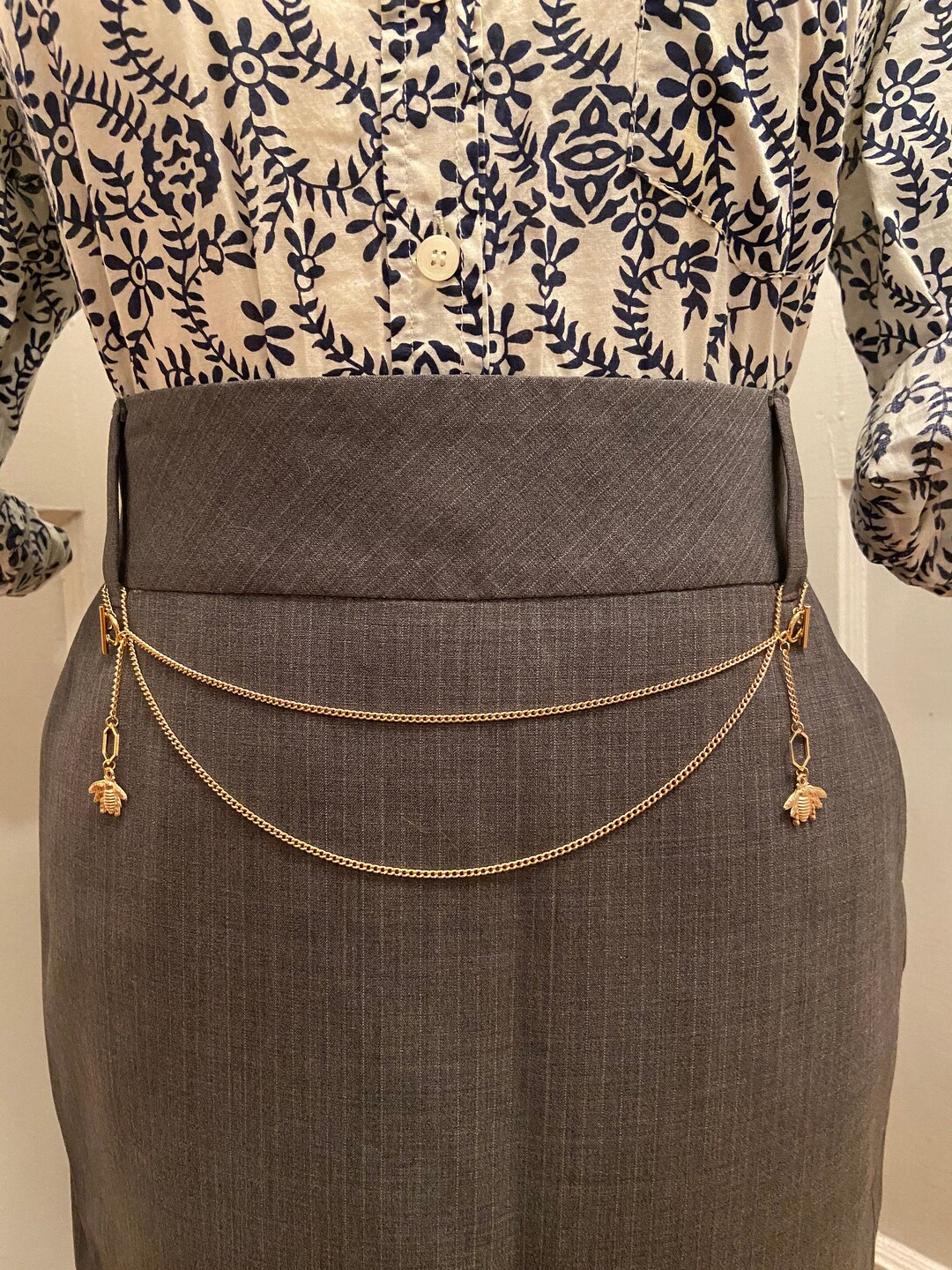 Buzz off Belt Loop Chain Etsy