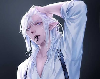 FFXIV | [estinien harness] Print