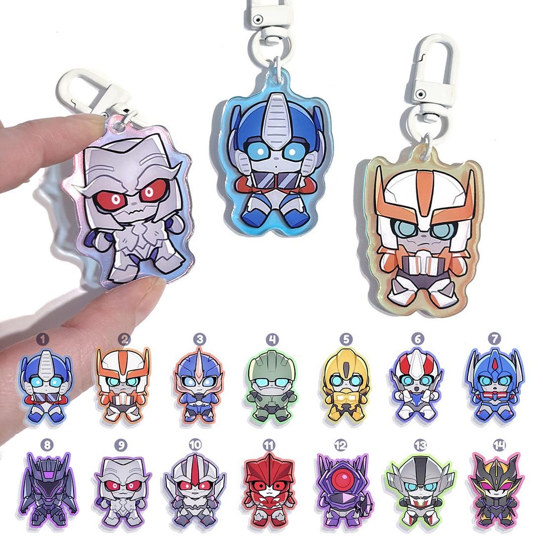 TFP | [chibi] Acrylic Keychains - Etsy