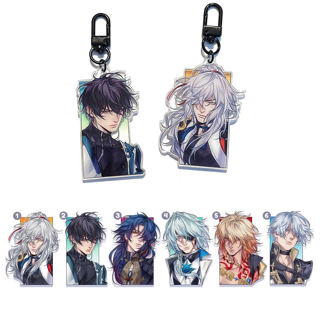 HSR | [portrait] Acrylic Keychains - Etsy