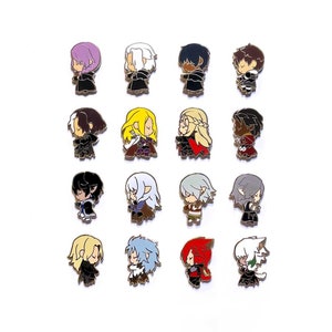 FFXIV | [sleep] Emaille Pins