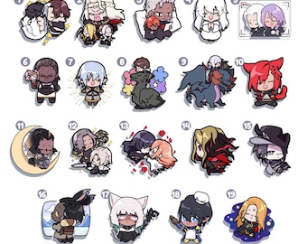 FFXIV | [silly] Acrylic Keychains