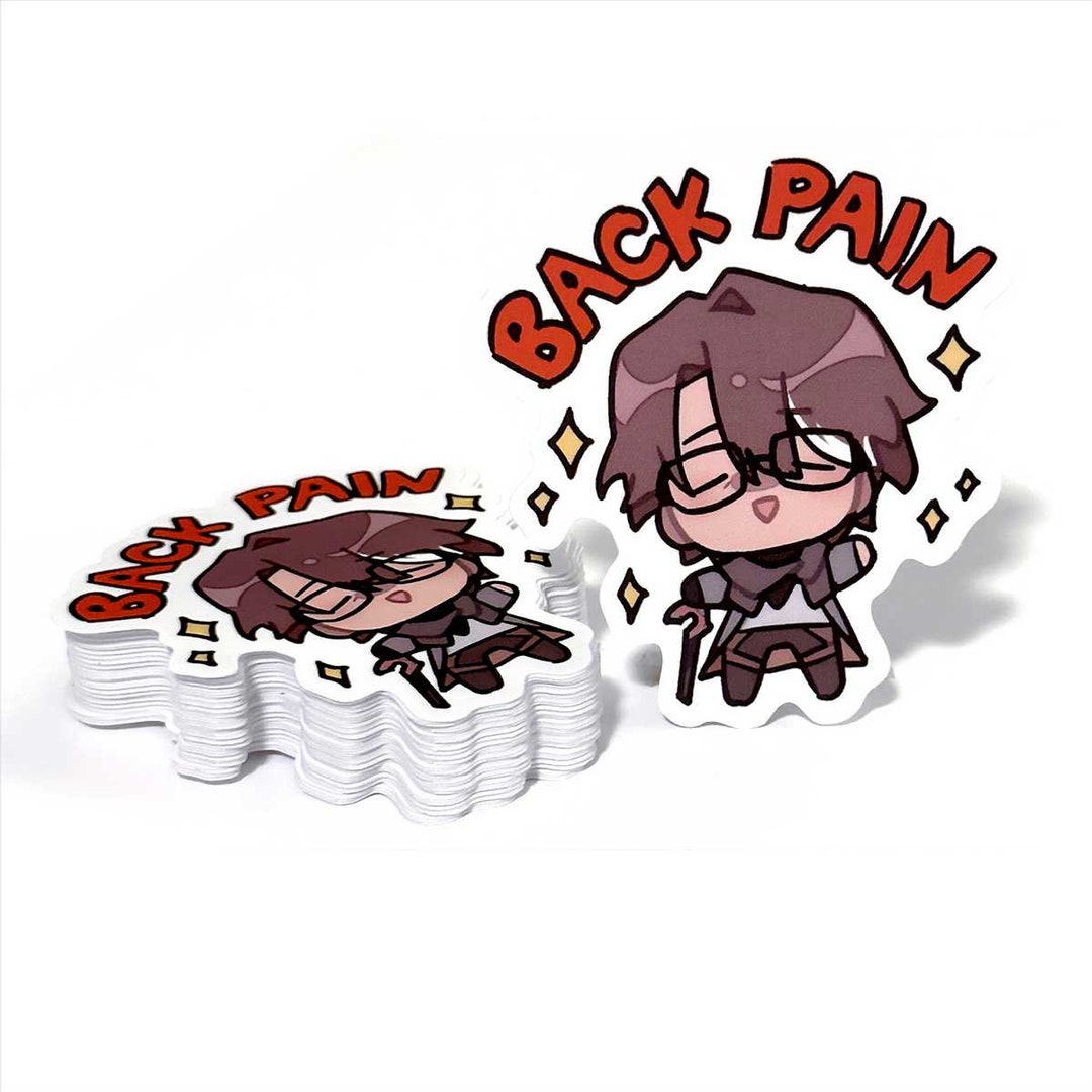 HSR Welt Back Pain 2.5 Inch Sticker - Etsy