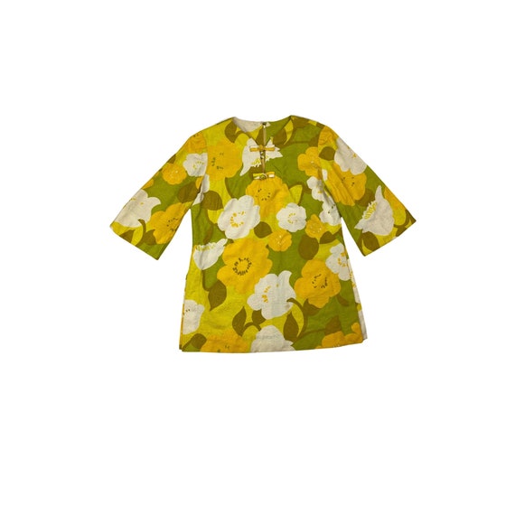 70s Mid Century Mod Mini Dress