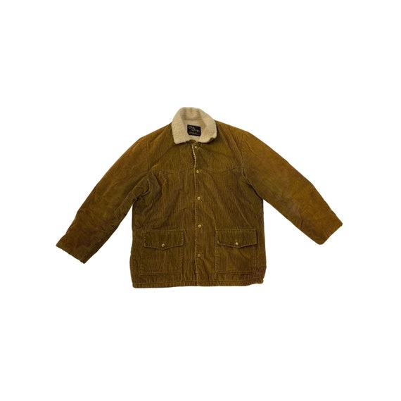 70s Corduroy Fleece Camping Jacket