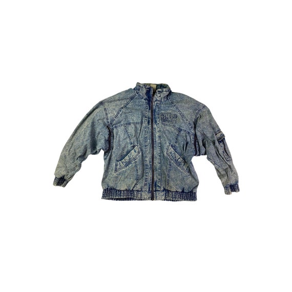 Nike Air Force Demin Zip Up Jacket
