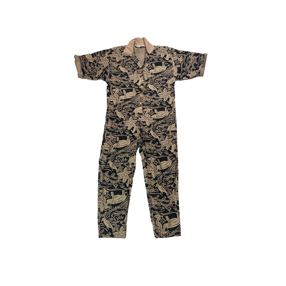 Diane Von Furstenberg Tropical Print Romper