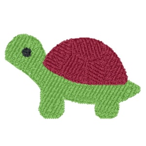 Turtle Embroidery Design, Mini Turtle Embroidery Design, INSTANT DOWNLOAD, vp3 xxx dst