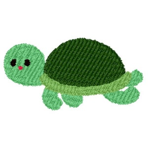 Turtle Embroidery Design, Mini Turtle Embroidery Design, INSTANT DOWNLOAD, 1 size