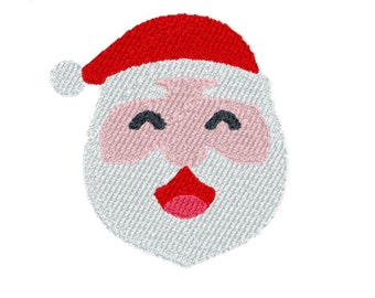 Santa Embroidery Design