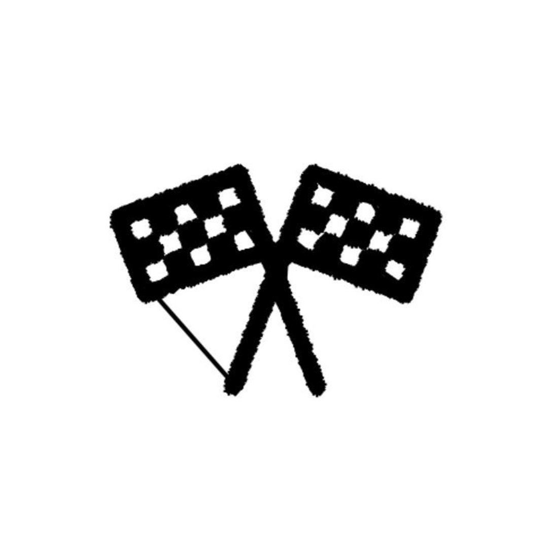 Racing Flag Embroidery Design, Mini Racing Flag Embroidery File ...
