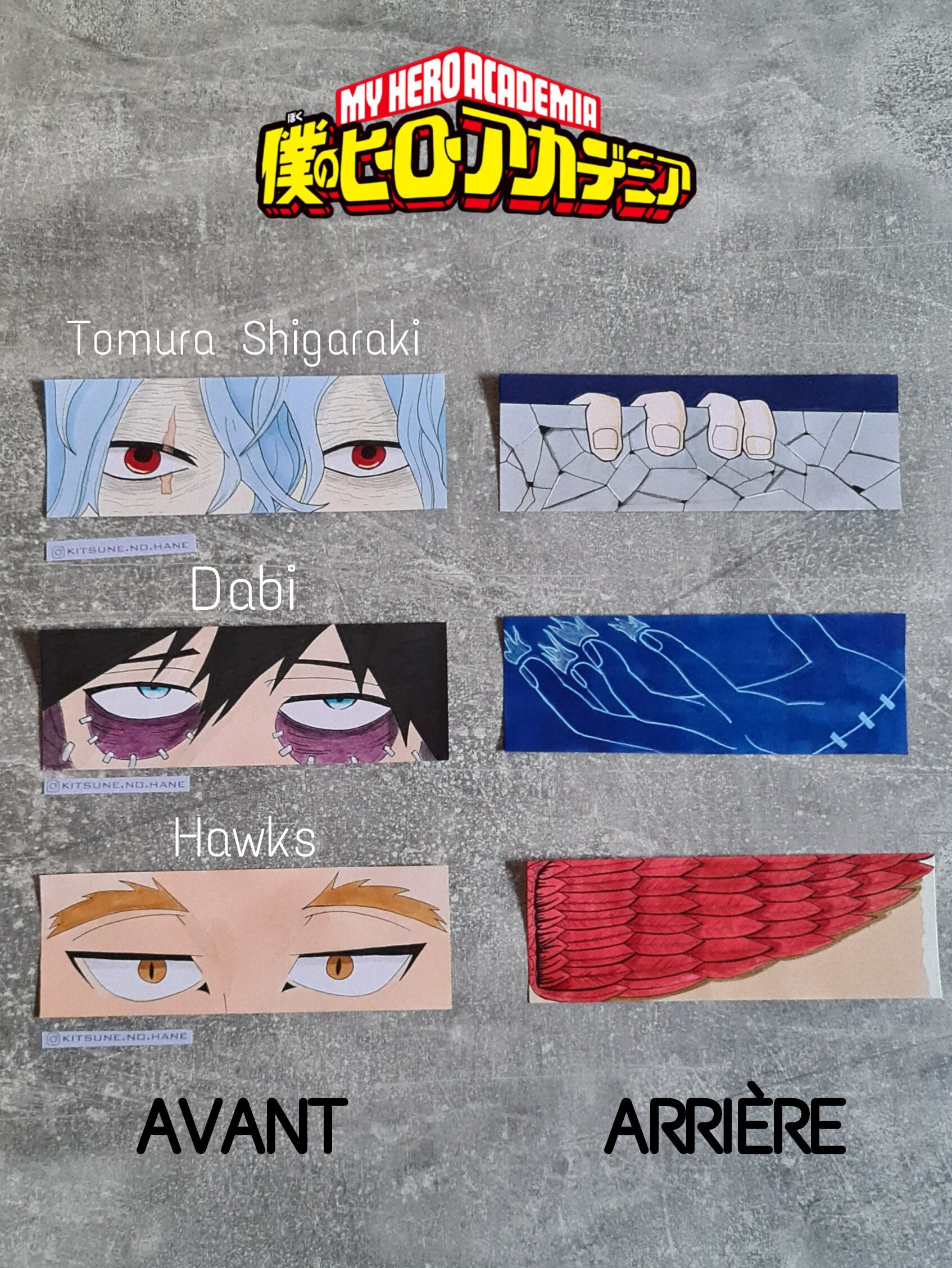Marque Page My Hero Academia