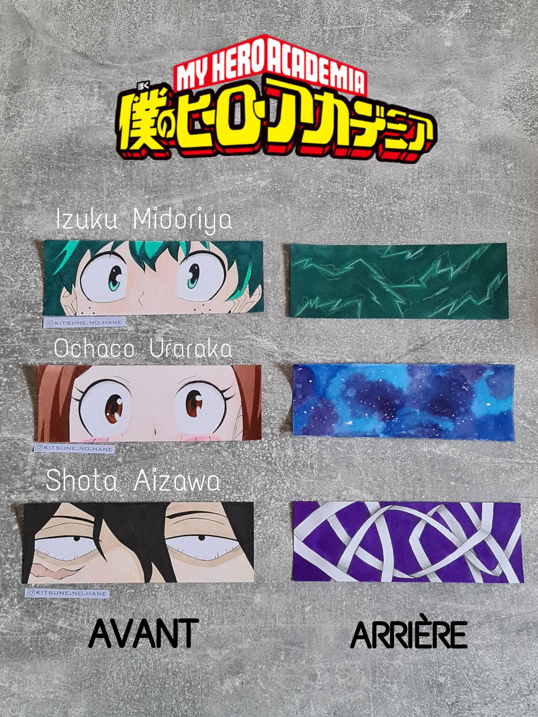 Marque Page My Hero Academia