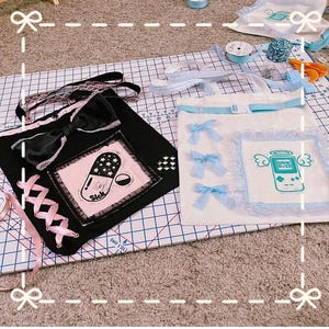 Tenshi Kaiwai and Jirai Kei Tote Bags