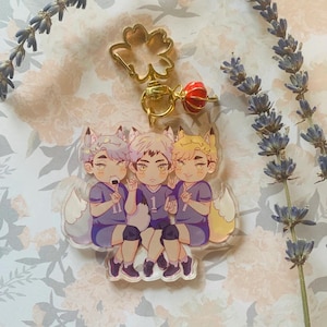 Volleyball Anime Charms 2