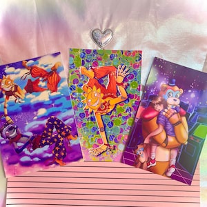 Animatronic Nights Game Postcards