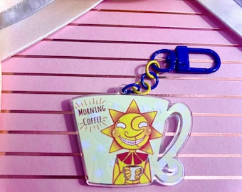 Llavero animatrónico de Sol y Luna de la Noche