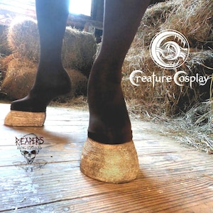 Horse Hoof Shoes with Reaper Finish