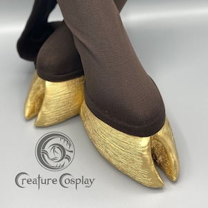 Cloven Hoof Shoes with Custom Colored Hooves
