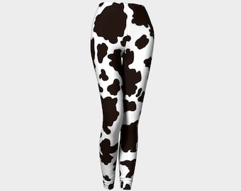 Kuh Print Leggings