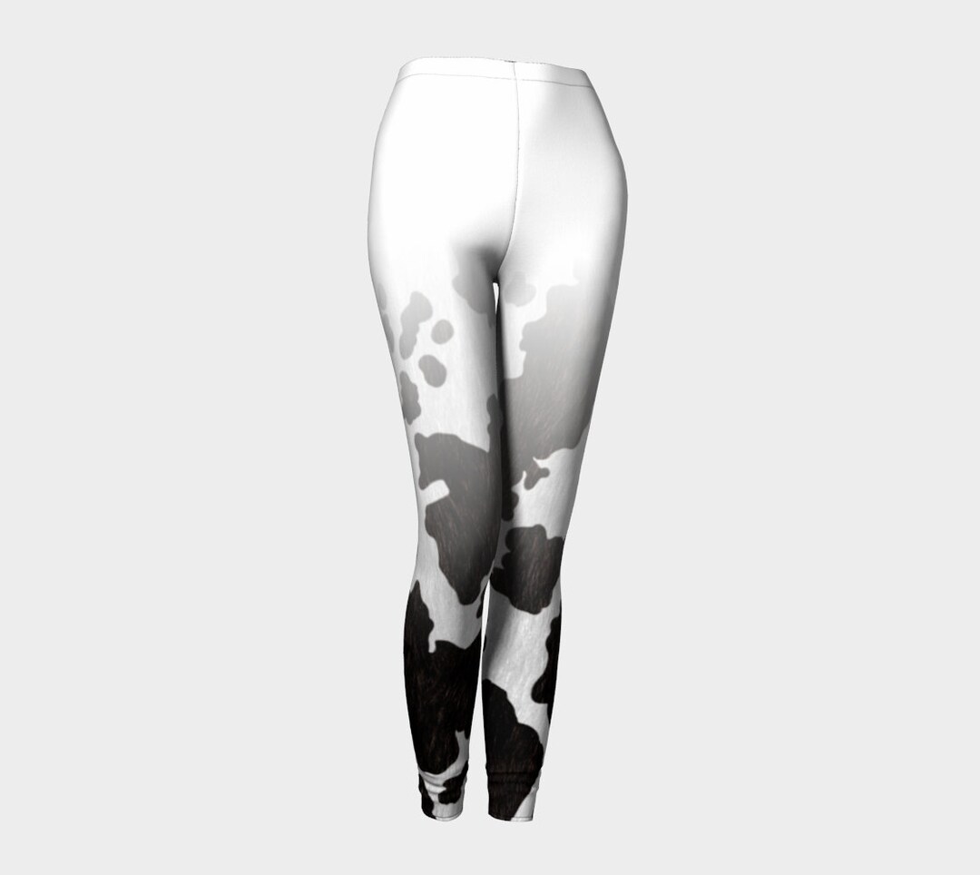 Colorful Cow Print Men's Leggings