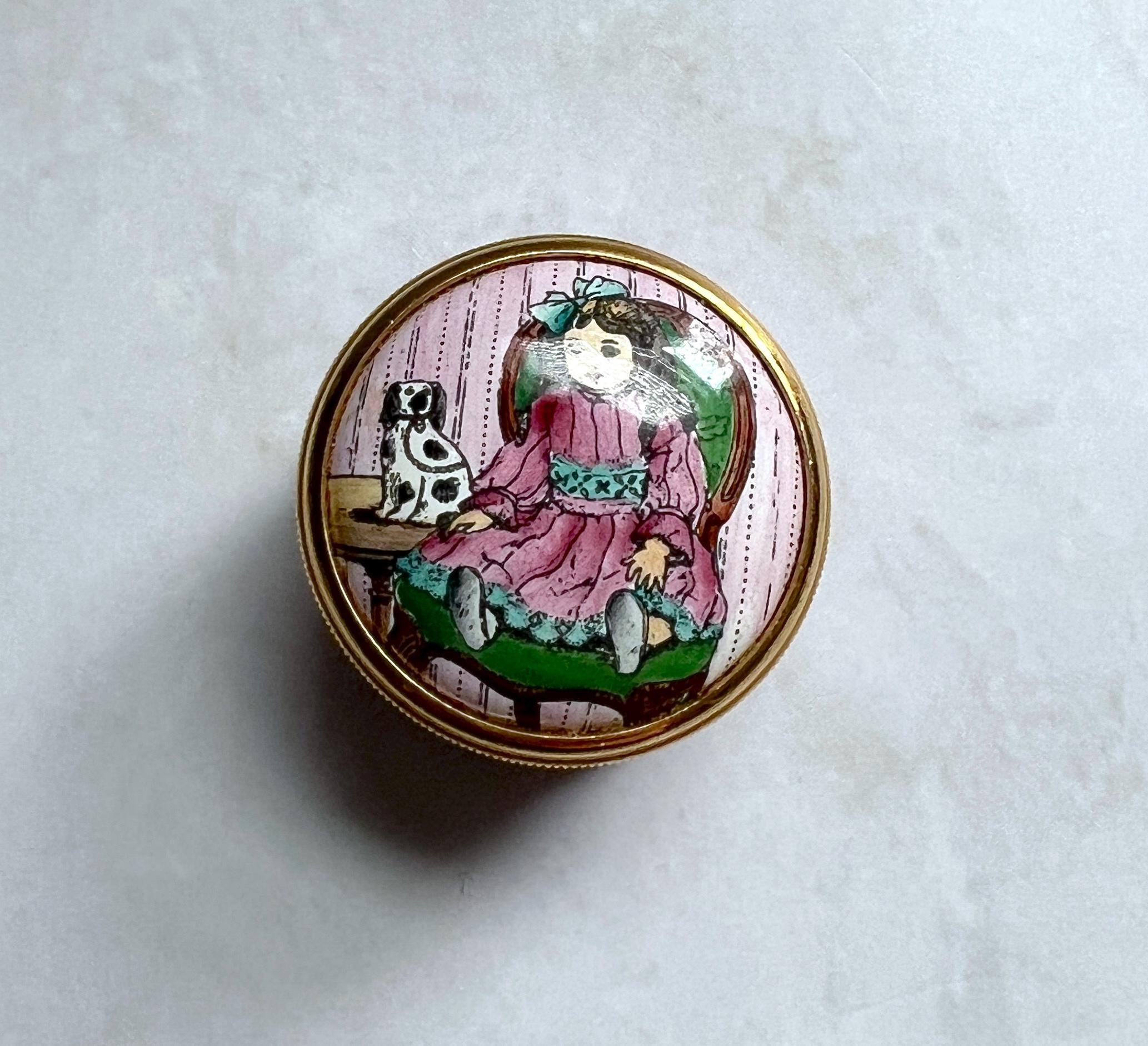 Staffordshire Enamels Box - Etsy