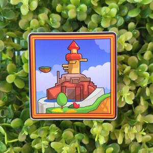 Super Mario 64 Painting Stickers (8 Pack) – Mario 64 Nintendo Stickers ...