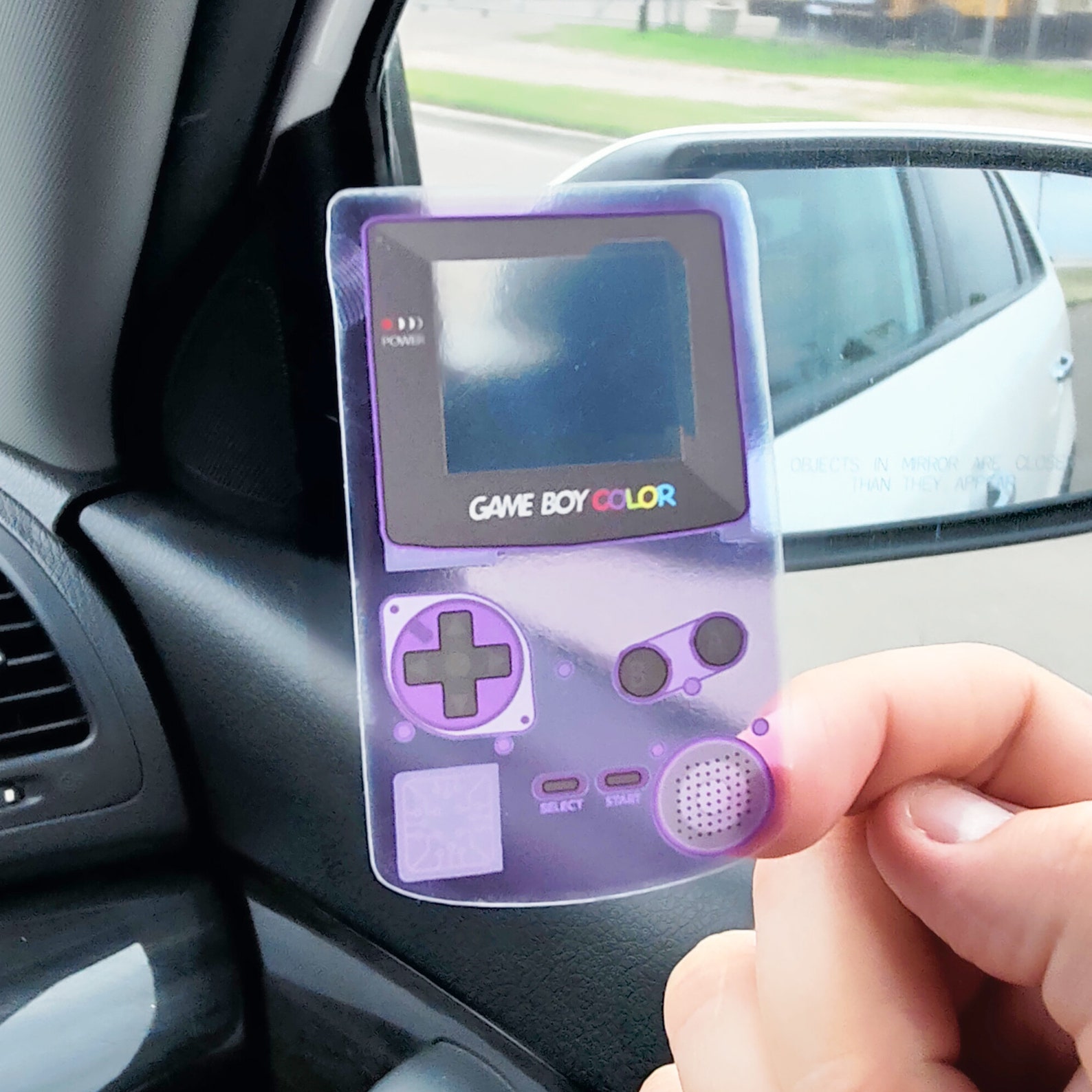 Purple Gameboy Color Translucent Retro Nintendo Inspired Etsy