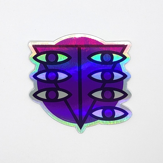 Seele Logo Holo Evangelion Sticker holografische anime stickers
