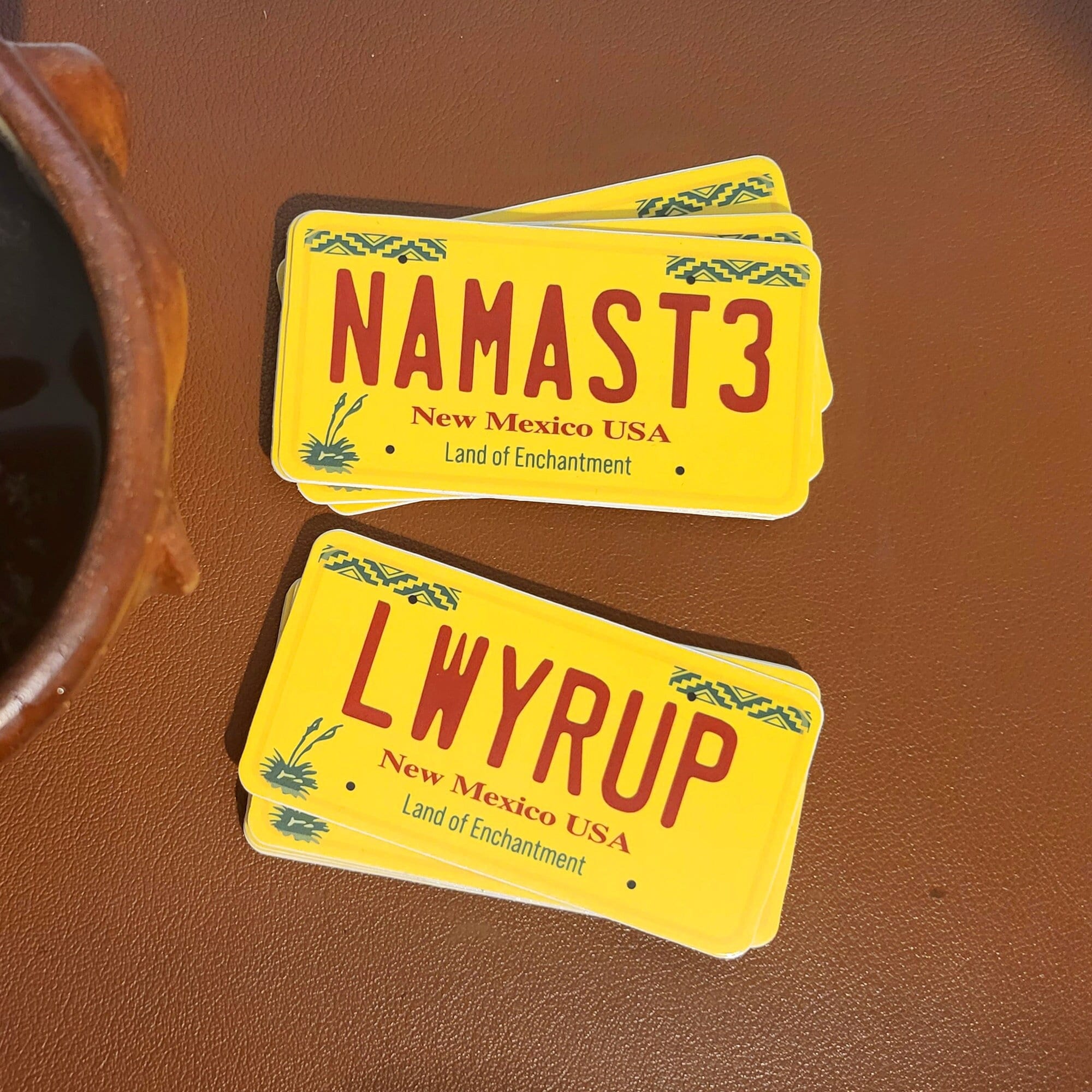 New Mexico Sun Symbol Sticker - Land Of Enchantment State Decal | 3 Inch Waterproof Vinyl