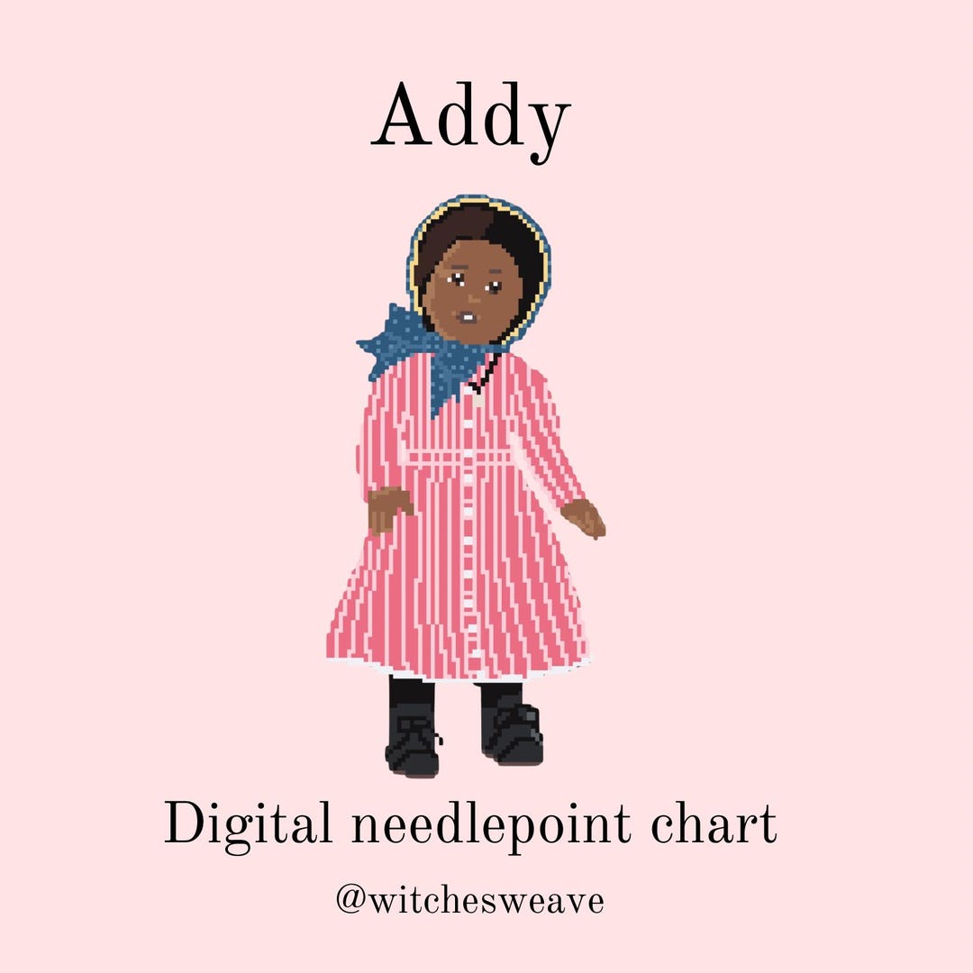 Addy Needlepoint Chart Digital File - Etsy