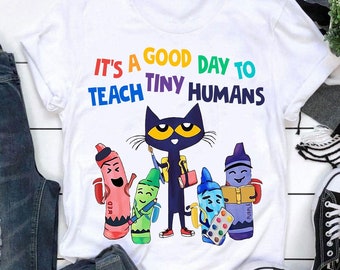 Toddler Short Sleeve Graphic T-Shirt Pete The Cat Always Be Kind Umbrella