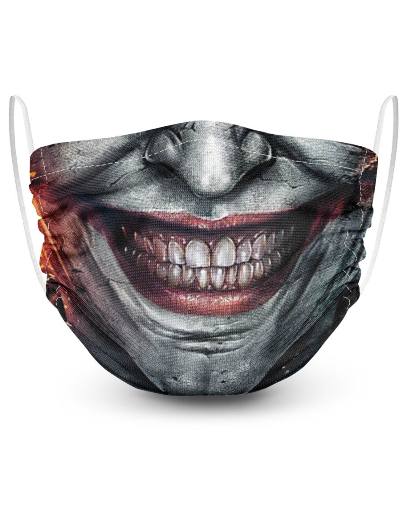 Joker Smile TRIPLE Layers Face Mask Cloth Fabric Face Mask Etsy