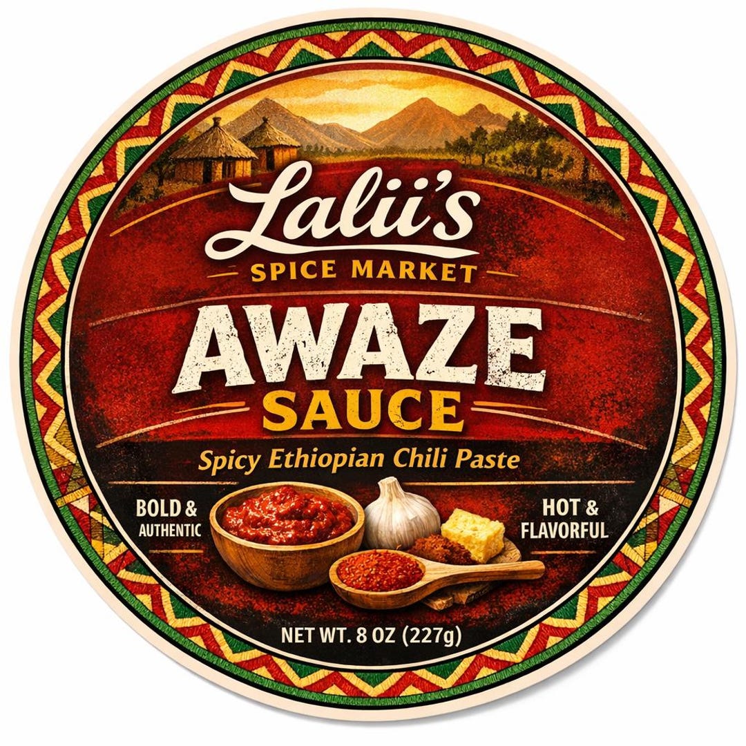 Authentic Awaze Ethiopian Spice Paste, Berbere Blend - Etsy