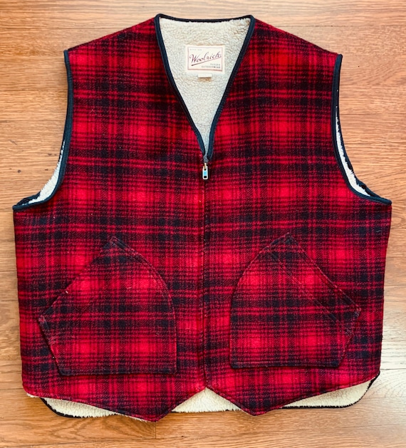 Vintage Woolrich Sherpa Vest