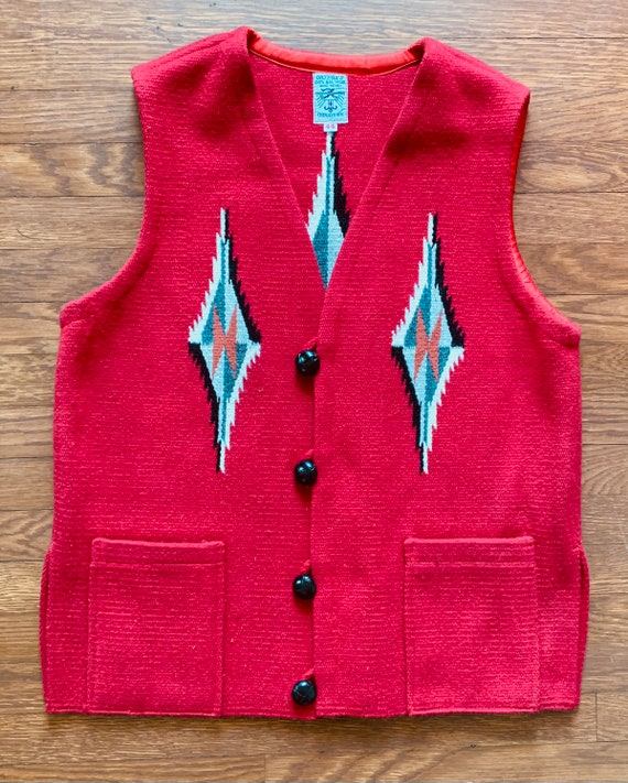 Vintage Ortega Chimayo vest