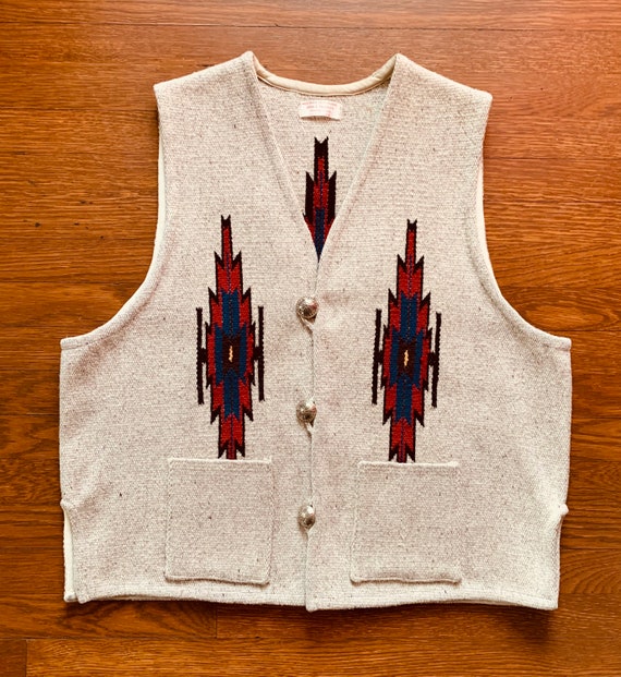 Rare Vintage Trujillo Chimayo vest