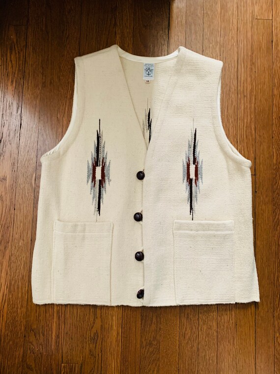 Vintage Chimayo Ortega vest